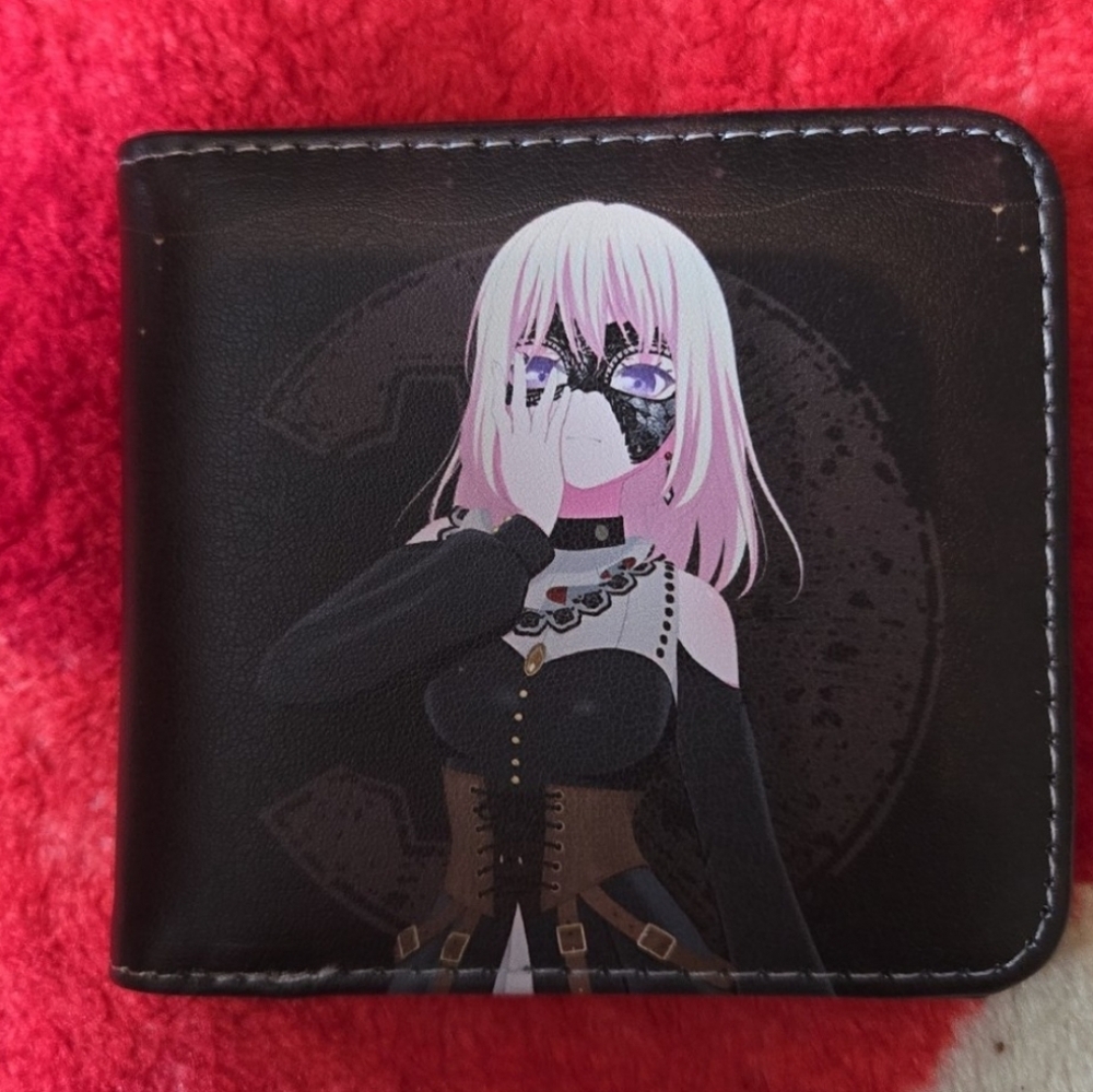 New BanG Dream anime manga leather wallet